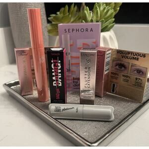 Lot Of 7 Deluxe Travel Mascaras Too Faced Lancome Ulta Tarte Benefit Sephora